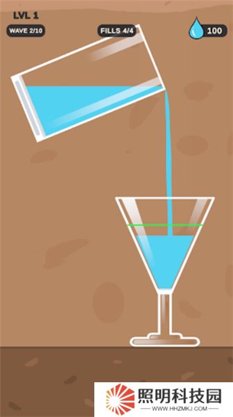 倒水大師小游戲