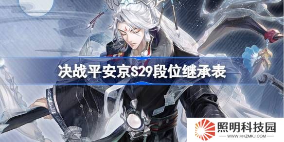 決戰(zhàn)平安京S29賽季段位繼承表-決戰(zhàn)平安京S29段位繼承規(guī)則是什么