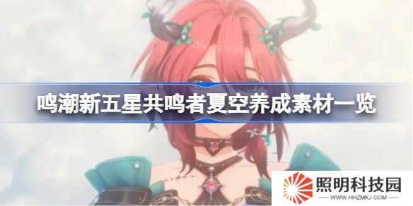 鳴潮新五星共鳴者夏空養(yǎng)成素材一覽-鳴潮新五星共鳴者夏空養(yǎng)成素材有哪些